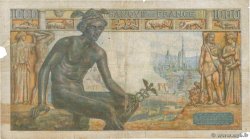 1000 Francs DÉESSE DÉMÉTER FRANCIA  1942 F.40.03 B