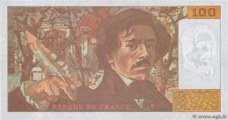 100 Francs DELACROIX imprimé en continu FRANCIA  1993 F.69bis.07 AU+