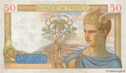 50 Francs CÉRÈS modifié FRANCE  1939 F.18.20 TTB+