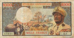 1000 Francs REPUBBLICA CENTRAFRICANA  1974 P.02