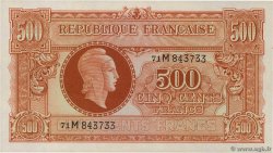 500 Francs MARIANNE fabrication anglaise FRANCE  1945 VF.11.02 AU
