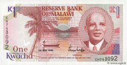 1 Kwacha MALAWI  1992 P.23b UNC