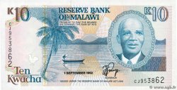 10 Kwacha MALAWI  1992 P.25b FDC