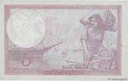 5 Francs FEMME CASQUÉE modifié FRANCE  1939 F.04.04 XF