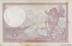 5 Francs FEMME CASQUÉE modifié FRANCIA  1940 F.04.18 BC