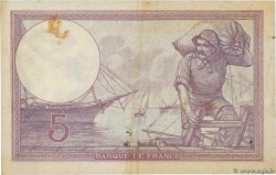 5 Francs FEMME CASQUÉE FRANCE  1918 F.03.02 TB+