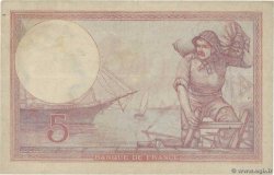 5 Francs FEMME CASQUÉE FRANCE  1929 F.03.13 VF-