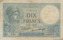 10 Francs MINERVE FRANCE  1932 F.06.16