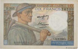 10 Francs MINEUR FRANCE  1949 F.08.22 F