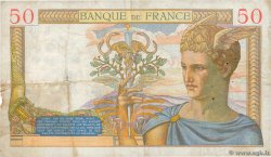 50 Francs CÉRÈS FRANKREICH  1935 F.17.18 S