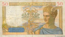 50 Francs CÉRÈS FRANCIA  1935 F.17.08 MB