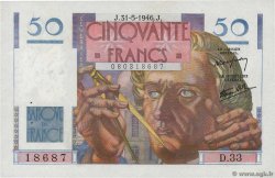 50 Francs LE VERRIER FRANCE  1946 F.20.05 pr.SPL