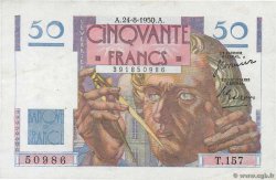 50 Francs LE VERRIER FRANKREICH  1950 F.20.16 fSS