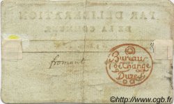 3 Livres FRANCE Regionalismus und verschiedenen Uzes 1792 Kc.30.156a SS