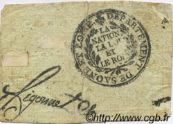 8 Sous FRANCE regionalism and miscellaneous Macon 1792 Kc.71.040b VF