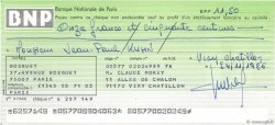 11,50 Francs FRANCE régionalisme et divers Viry Chatillon 1986 DOC.Chèque SUP
