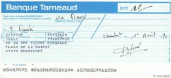 1 Franc FRANCE régionalisme et divers Chamberet 1990 DOC.Chèque SPL