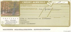 1 Franc FRANCE régionalisme et divers Chamberet 1979 DOC.Chèque SPL