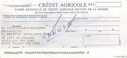 Francs Annulé FRANCE régionalisme et divers Amiens 1979 DOC.Chèque SUP