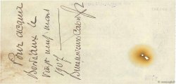2000 Francs FRANCE regionalismo y varios Bordeaux 1907 DOC.Chèque MBC