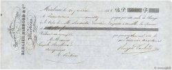1000 Francs FRANCE régionalisme et divers Mirebeau 1848 DOC.Chèque SUP