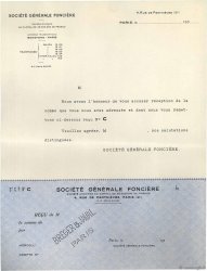 Francs FRANCE régionalisme et divers Paris 1930 DOC.Reçu SUP