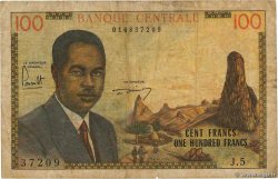 100 Francs CAMEROON  1962 P.10a F-