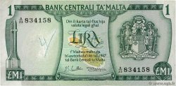 1 Lira MALTE  1973 P.31e BC+