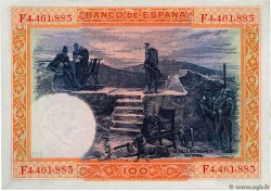 100 Pesetas SPANIEN  1925 P.069c fST+