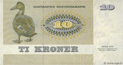 10 Kroner DINAMARCA  1975 P.048a BB