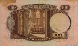 100 Escudos PORTOGALLO  1947 P.159 q.BB