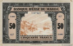 50 Francs MAROC  1944 P.26a TTB+