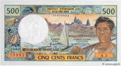 500 Francs TAHITI  1985 P.25d