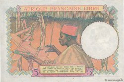 5 Francs type 1941 AFRIQUE ÉQUATORIALE FRANÇAISE Brazzaville 1942 A.114a SUP+