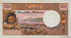 100 Francs NEW HEBRIDES  1975 P.18c F+