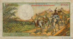 1000 Francs - 200 Ariary MADAGASCAR  1966 P.059 BC