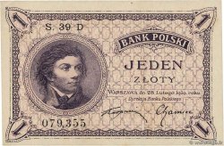 1 Zloty POLAND  1924 P.051 UNC-