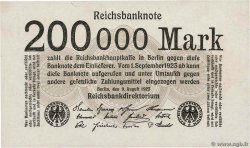 200000 Mark ALLEMAGNE  1923 P.100 NEUF