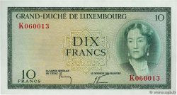10 Francs LUXEMBOURG  1954 P.48a