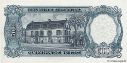 500 Pesos ARGENTINA  1964 P.278b FDC