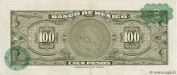 100 Pesos MEXICO  1970 P.061e VF