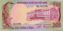 200 Dong SOUTH VIETNAM  1972 P.32a UNC-