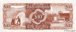 10 Dollars GUYANA  1989 P.23d UNC