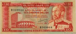 10 Dollars ETIOPIA  1966 P.27a BB