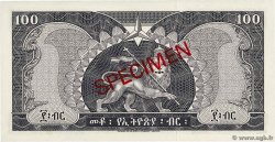 100 Dollars Spécimen ÄTHIOPEN  1966 P.29s ST