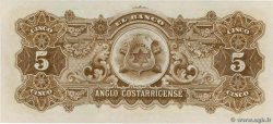 5 Colones Non émis COSTA RICA  1917 PS.122r q.FDC