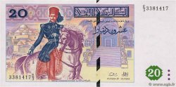 20 Dinars TUNESIEN  1992 P.88 ST