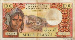 1000 Francs DSCHIBUTI   1979 P.37a