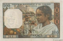 100 Francs MADAGASKAR  1950 P.046a