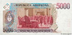 5000 Pesos Argentinos ARGENTINIEN  1984 P.318a ST